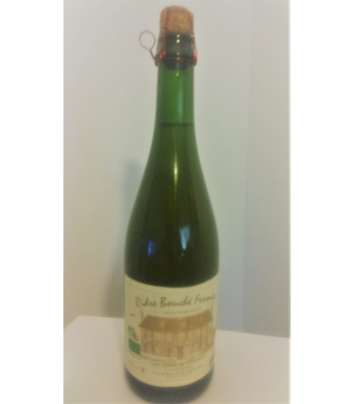 Cidre brut bio fermier 75 cl