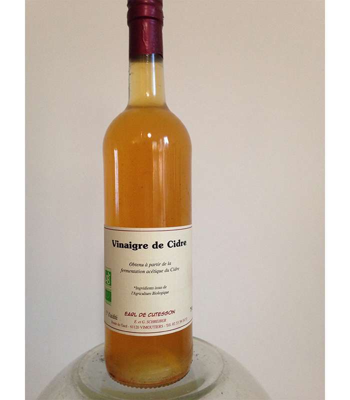 Vinaigre de cidre fermier bio